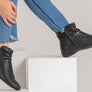 Perlatto Linda Womens Comfortable Leather Ankle Boots Made In Brazil