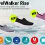 Kroten Womens Travelwalker Rise Slip On Wide Width Walking Shoes