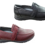 Scholl Orthaheel Virgo Womens Supportive Leather Comfort Loafers Shoes