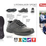 Propet Mens Life Walker Sport 3E Extra Wide Comfortable Leather Shoes