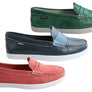Andacco Millie Womens Comfortable Flat Leather Loafers Made In Brazil