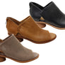 Sofft Carleigh Womens Leather Low Heel Sandals With Comfort Footbed