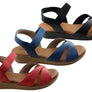 Usaflex Aloha Womens Comfortable Leather Sandals Made In Brazil