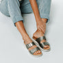 Scholl Orthaheel Rage Womens Comfortable Slides Sandals