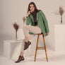 Perlatto Linda Womens Comfortable Leather Ankle Boots Made In Brazil