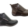 Andacco Meledie Womens Brazilian Comfortable Leather Ankle Boots