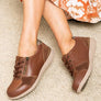 Homyped Odette Womens Supportive Comfortable Wide Width Leather Shoes