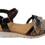 Lola Canales Lane Womens Comfortable Leather Sandals Made In Spain