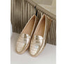 Savelli Stephanie Womens Comfort Leather Loafer Shoes Made In Brazil