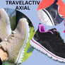 Propet Womens Travelactiv Axial Comfortable Wide Width Walking Shoes