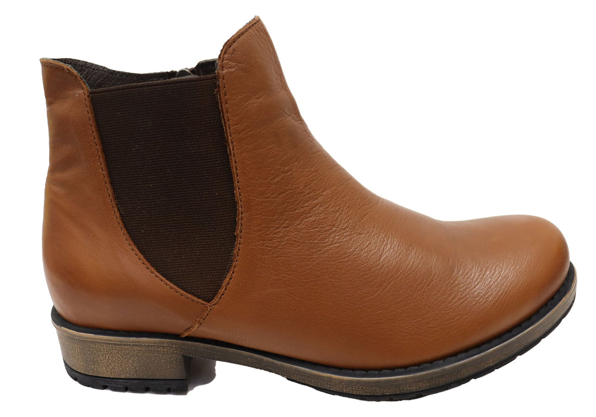 Braun Sommerkind Chelsea Boots ❤ NEUE SOMMERKIND Chelsea Boots