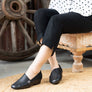 Homyped Thandi Stretch Womens Comfortable Leather Low Heel Shoes