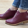 Orizonte Ajorn Womens European Comfortable Leather Ankle Boots