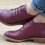 Orizonte Ajorn Womens European Comfortable Leather Ankle Boots