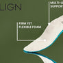 Align Celestia Womens Comfortable Supportive Wide Fit Slip On Shoes