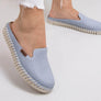 Bottero Holland Womens Comfort Leather Closed Toe Open Back Mules