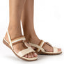 Campesi Harrisa Womens Comfortable Sandals Made In Brazil