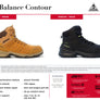New Balance Contour Mens Leather Composite Toe 4E Extra Wide Boots