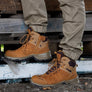 New Balance Contour Mens Leather Composite Toe 4E Extra Wide Boots