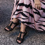 ECCO Flash T Strap Womens Comfortable Leather Sandals