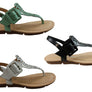 Bottero Georgia Womens Comfortable Leather Sandals Made In Brazil