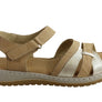 Orizonte Strive Womens European Leather Comfortable Cushioned Sandals