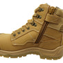 KingGee Mens Phoenix Zip Lace Composite Safety Work Boots 6 Inch