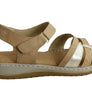 Orizonte Strive Womens European Leather Comfortable Cushioned Sandals