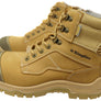 KingGee Mens Phoenix Zip Lace Composite Safety Work Boots 6 Inch