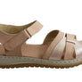 Orizonte Strive Womens European Leather Comfortable Cushioned Sandals
