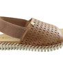 Bottero Trio Womens Comfortable Leather Sandals Made In Brazil