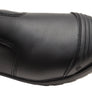 KingGee Mens Black Tradie Gusset Steel Cap Safety Boots With Scuff Cap