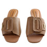 Bottero Wisconsin Womens Comfort Leather Slides Sandals Made In Brazil