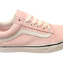 Vans Womens Old Skool Mini Cord Pink Comfortable Lace Up Sneakers