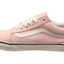 Vans Womens Old Skool Mini Cord Pink Comfortable Lace Up Sneakers