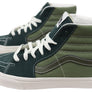 Vans Mens SK8 HI Tri Tone Green Hi Top Sneakers