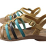 New Face Mari Womens Comfortable Leather Sandals Made In Brazil