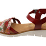 Lola Canales Lane Womens Comfortable Leather Sandals Made In Spain