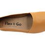 Flex & Go Keegan Womens Comfort Leather Sandals Shoes Made In Portugal