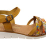 Lola Canales Lane Womens Comfortable Leather Sandals Made In Spain