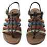 New Face Mari Womens Comfortable Leather Sandals Made In Brazil