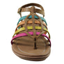 New Face Mari Womens Comfortable Leather Sandals Made In Brazil