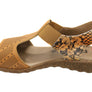 Flex & Go Montana Womens Comfortable Leather Sandals Made In Portugal