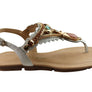 Bottero Caymen Womens Comfortable Leather Sandals Made In Brazil