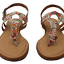 Lola Canales Cidney Womens Comfortable Leather Sandals Made In Spain