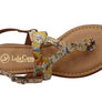 Lola Canales Cidney Womens Comfortable Leather Sandals Made In Spain