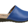 Flex & Go Host Womens Comfort Leather Slides Sandals Made In Portugal