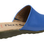 Flex & Go Host Womens Comfort Leather Slides Sandals Made In Portugal
