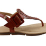 Bottero Georgia Womens Comfortable Leather Sandals Made In Brazil