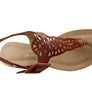 Bottero Georgia Womens Comfortable Leather Sandals Made In Brazil